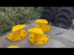 Korrosionsbeständiges Gusseisen Anlegestützbollarde Stabil robustes Schiff Anlegen in rauen Umgebungen