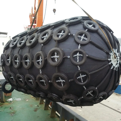 ISO17357-1: 2014 pneumatische sich hin- und herbewegende Fender Yokohamas ermüden Kettennetz
