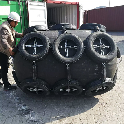 Schwarze Yokohama-Art Fender 80kPa 3.3*6.5M For Mooring Überziehschutzanlagen-Operationen