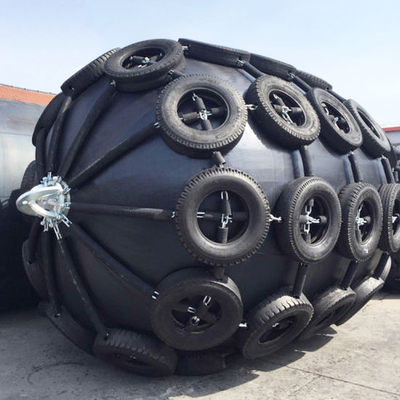 ISO17357 pneumatischer Gummipuffer glattes Oberflächen-50kPa Marine Safety
