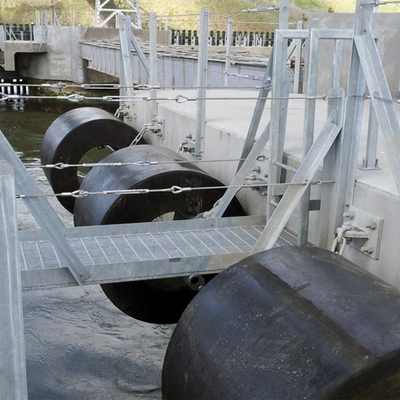 Soems zylinderförmiges Material des Boots-Fender-Naturkautschuk-SBR EPDM