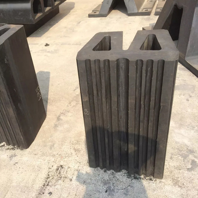 PIANC2002 bestätigte Tug Boat Bumpers Natural Rubber-Formteil-Riss-Widerstand