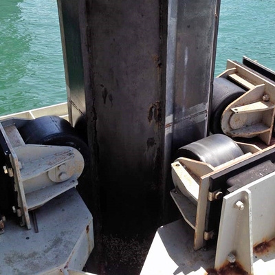 Des Kissen-D370 flexibler NBR Naturkautschuk-Marinegrad Rollen-der Fender-ISO9001