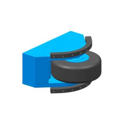 ISO2768 M Corner Dock Fenders Bureau Veritas DNV BV CCS bestätigte