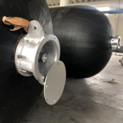 Standard 4.5*12.0M Floating Pneumatic Rubber Fender PIANC ISO17357