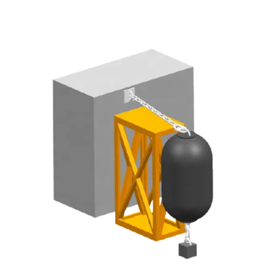 ISO17357-1: 2014 80kPa Unterwasserfender hydropneumatische Marine Dock