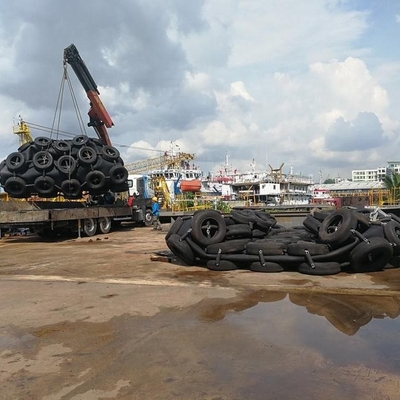 Anlegestellen-Marine Dock Floating Yokohama Rubber-Fender-ISO 17357 50 Kpa