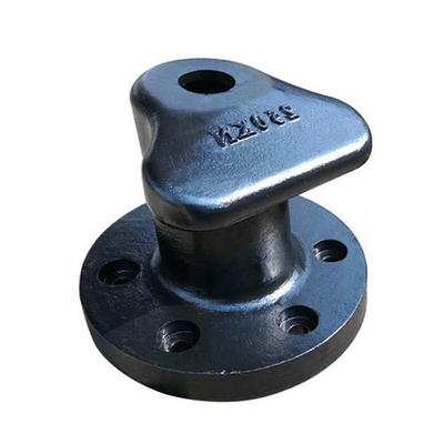 Dauerhaftes T-Stück Hauptdoppelpoller Marine Cast Iron Qt 450 Boots-Schiffs-Teile