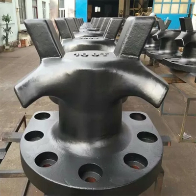 Marine Cast Iron Mooring Bollards-Horn Staghorn