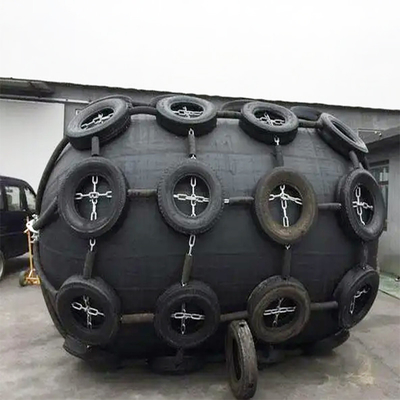 Schiffs-Kai-Yokohama-Fender-pneumatischer Luft-Block 3.3mx6.5m Marine Berthing