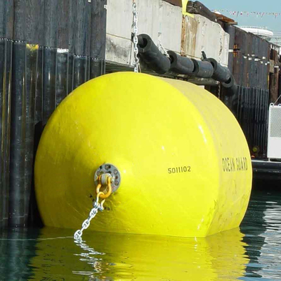 3.3m*6.5m sich hin- und herbewegender Flansch Schaum-Fender-Marine Isos 9001 Standard-HDG