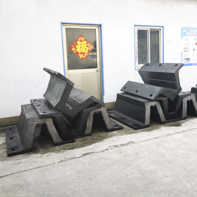 Niedriger Eingreiftruppe-Schutz der hohen Kompressions-Haltbarkeits-Bogen-Gummipuffer-harten Beanspruchung