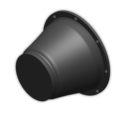 Naturkautschuk-1000mm Superkegel-Fender-Abnutzungs-Beweis