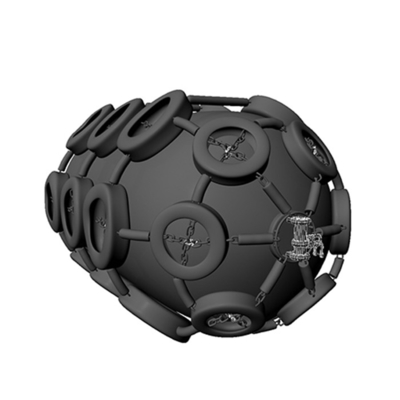 Schützt sich gegen Zusammenstoß pneumatische Marine Fenders 50kpa 3.3*6.5m
