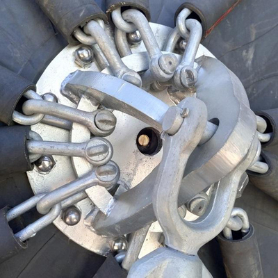 50kPa pneumatischer Gummipuffer ISO17357-1: 2014 Spezifikationen BV-Zertifikat