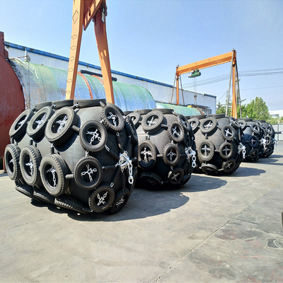50kPa pneumatischer Gummipuffer ISO17357-1: 2014 Spezifikationen BV-Zertifikat