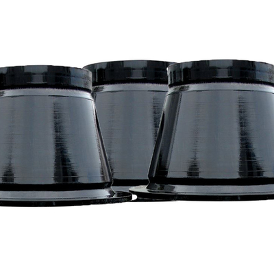 Modulär gestaltete Kegelflügel aus extrudiertem Kautschuk