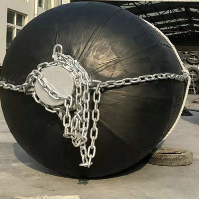 3.3 x 6.5m U-Boot-Fendern Fabrik Pneumatisches Naturkautschuk Halb