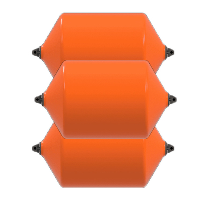 2.3*6.2m Floating Foam Fender mit militärischem Polyurethylgehalt