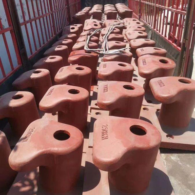 Individuell angepasste Hot Dip Galvanized Steel Mooring Bollards Lösung