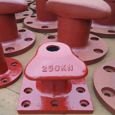 150T Marine Mooring Bollard Wetterbeständig Dauerhafter Tee Kopf