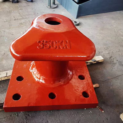 150T Marine Mooring Bollard Wetterbeständig Dauerhafter Tee Kopf