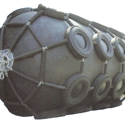 Flexibilität Zylindrischer Pneumatischer Marine-Fender / Airbag Gummi-Fender mit Zugfestigkeit und geringer Abrasionsfähigkeit