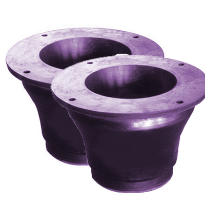 Schwerlast-Kegel-Gummi-Fender mit 500-3000H Höhe und Schraubzubehör