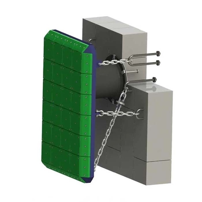 Einfache Installation von Zellgummi-Fendern Elastische Gummi-Kostenwirksame Fender