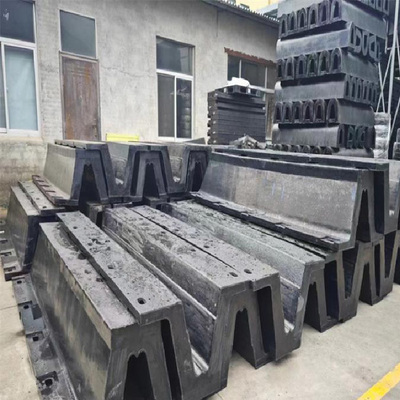 Schwarzbogen-Gummi-Fender für dauerhaften Hafen- und Dockschutz