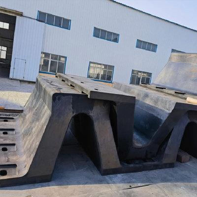 CCS Marine Natural Rubber Arch V-Type Fender für Schiff und Dock