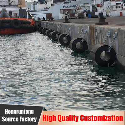 750×1800mm zylindrische Marine-Fendern glatte Oberfläche langfristige Verwendung Stoßbeständig