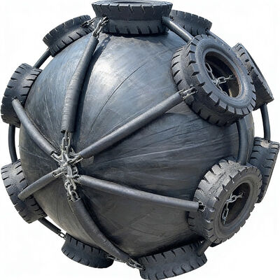 Aufblasbare Gummi-Fender hohe Aufpralldichte hervorragende Meerwasserbeständigkeit Leichtgewicht