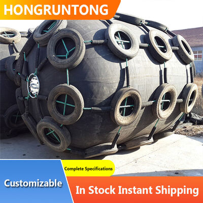 Aufblasbare Gummi-Fender hohe Aufpralldichte hervorragende Meerwasserbeständigkeit Leichtgewicht