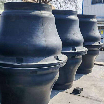Robuste, verschleißfeste, stoßdämpfende Kegel-Gummikotflügel zum Schutz von Marinedocks