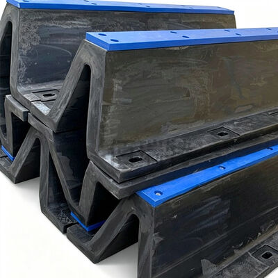 Marine V Fender Dock Bumper mit hoher Energieabsorption, langlebiger Kautschukkonstruktion und geringer Wartung
