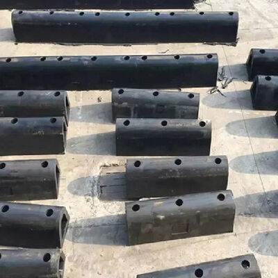 Anti-Aging-Stoßdämpfende Gummi-Fender Typ D in Marinequalität für Bootsanlegestellen